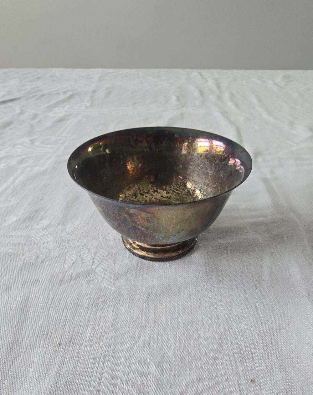 Vintage Gorham Silverplated Pedestal Bowl YC77